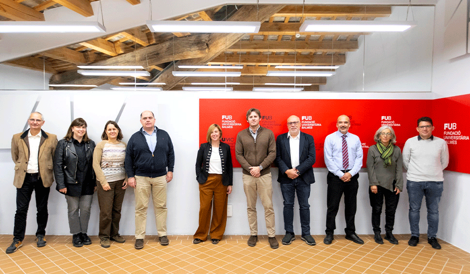 La Junta del Club Cecot d’Innovació i Tecnologia visita la UVic-UCC i Creacció