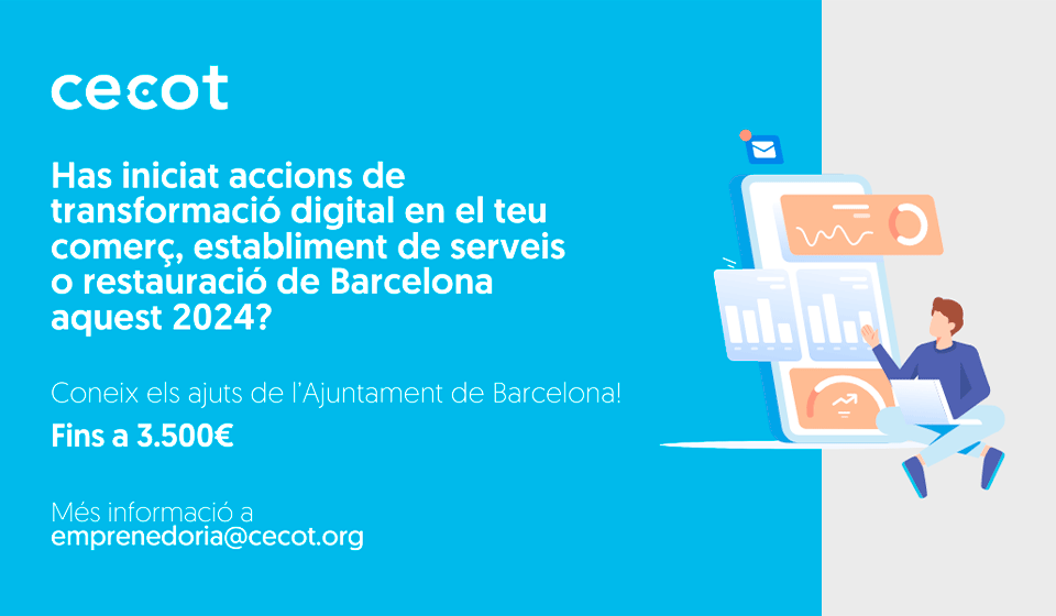 Subvencions per a la transformació digital del comerç i la restauració de l’Ajuntament de Barcelona