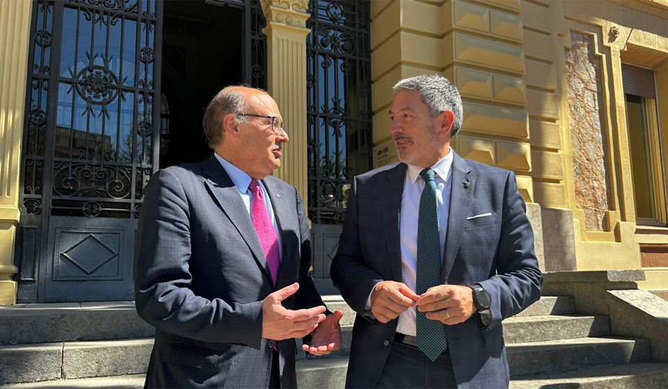 El Comitè Executiu de la Cecot rep en visita institucional el conseller d’Empresa i Treball, Miquel Sàmper