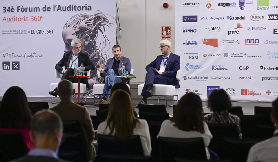 Presentem dos serveis d’èxit en l’impuls de la continuïtat empresarial en el marc del 34è Fòrum de l’Auditoria